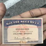 social security card template