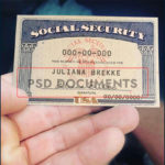 social security card template