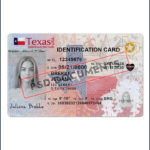 Texas Identification Card