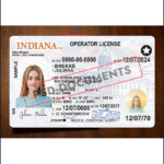 Indiana Driver License