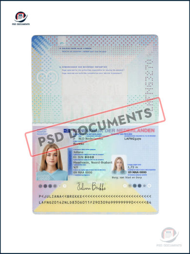 Netherland Passport (Dutch) - Image 2