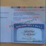 social security card template