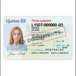 Quebec Driver License