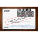 PsdDocuments Nevada Driver License 3