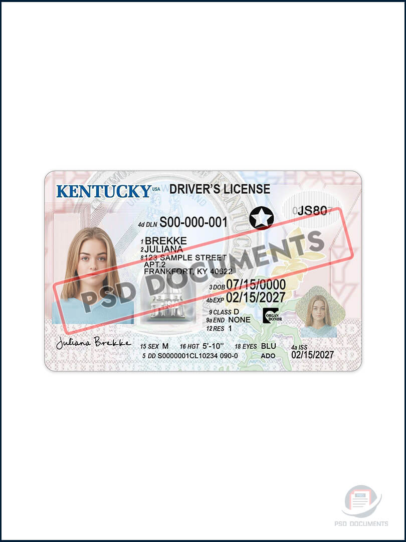 Kentucky Driver's License