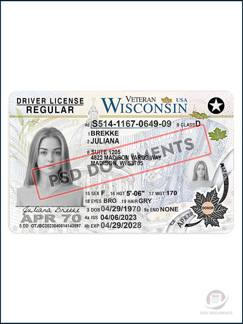 Wisconsin Driver License